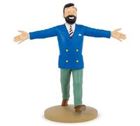 Tintinimaginatio Figurine de Collection Tintin, Haddock en Veston Bleu 13cm (42262)