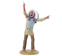 Tintinimaginatio Figurine de Collection Tintin, Le Grand Chef Indien d'Amérique 13cm (42249)