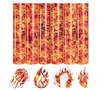 Tintnut Lot de 6 films en vinyle pour traceur de flamme - 30 cm x 25 cm