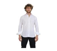 Tintoria Mattei 954 - Camicia - Homme - Chemises - Blanc - Taille: M