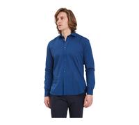 Tintoria Mattei 954 - Camicia - Homme - Chemises - Bleu - Taille: 3XL