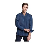 Tintoria Mattei 954 - Camicia - Homme - Chemises - Bleu - Taille: 3XL
