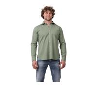 Tintoria Mattei 954 - Camicia - Homme - Chemises - Vert - Taille: L