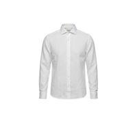 Tintoria Mattei 954 - Chemise en lin teinte en pièce - Homme - Chemises - Blanc - Taille: 2XL