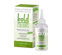 Tints of Nature Bold Colour Green Semi-Permanent Hair Dye, Coloration Capillaire Semi-Permanente, Sans Ammoniac et Sans Dommages, Vert 70 ml
