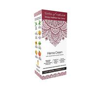 Tints of Nature Light Brown Semi-Permanent Henna Cream Hair Colour, Coloration Capillaire Semi-Permanente, Sans Ammoniac et 95% Naturelle, Brun Clair 70 ml