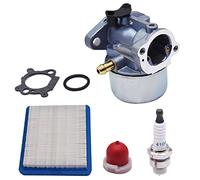TINVHY Carburateur de rechange de 6 à 6,75 HP pour Briggs Stratton 799868 498170 498254 497314 6-6,75 CV de rechange pour tondeuse à pression Murray Craftsman Snapper 55,9 cm