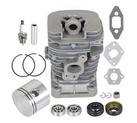 TINVHY Kit de roulement de piston de rechange pour tronçonneuse Poulan Woodshark 2375 1950LE 1975 2050WT 2055 2055LE 2175 2250LE 2375LE 2450 42 cc