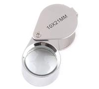 tinxi® Loupe d'horloger/bijoutier Grossissement 10x 21 mm
