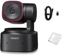 Tiny 2 Lite Webcam Ptz 4K 1080P@60Fps Hdr, Pc Caméra Avec Zoom Numérique 4X, Suivi Ia, Microphone, Capteur 1/2"", Contrôle Gestuel, Autofocus, Usb2.0, Plug & Play, Pour Pc, Conféren[HDM5233715]