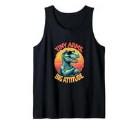 Tiny Arms Big Attitude - Funny T-Rex Vibe Débardeur