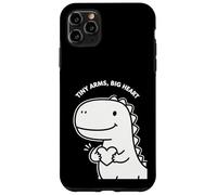 Tiny Arms Big Heart Dinosaure Mignon pour Enfants Motif Saint-Valentin Coque pour iPhone 11 Pro Max