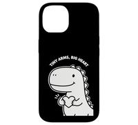 Tiny Arms Big Heart Dinosaure Mignon pour Enfants Motif Saint-Valentin Coque pour iPhone 14