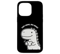 Tiny Arms Big Heart Dinosaure Mignon pour Enfants Motif Saint-Valentin Coque pour iPhone 14 Pro Max