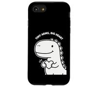 Tiny Arms Big Heart Dinosaure Mignon pour Enfants Motif Saint-Valentin Coque pour iPhone SE (2020) / 7/8