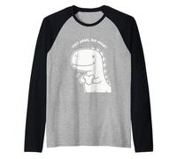 Tiny Arms Big Heart Dinosaure Mignon pour Enfants Motif Saint-Valentin Manche Raglan
