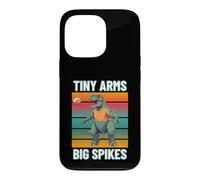 Tiny Arms Big Spikes Humour Joueur de Volleyball T-Rex Amusant Coque pour iPhone 13 Pro