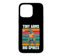 Tiny Arms Big Spikes Humour Joueur de Volleyball T-Rex Amusant Coque pour iPhone 15 Pro Max