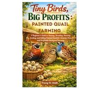 Tiny Birds, Big Profits: Painted Quail Farming: A Beginner’s Guide to Raising, Breeding, Housing, feeding, and Selling Painted Quail for Aviaries, Pets, and Profitable Backyard Farming