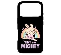 Tiny But Mighty Kawaii Bunny Ballerine Groovy Ballet Coque pour iPhone 17 Pro
