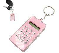 Tiny Calculator Keychain - Compact Pocket-Sized Calculator with Keyring, Portable Math Tool | Handy Keychain for Quick Calculations, Perfect for Students, Office, and Travel
