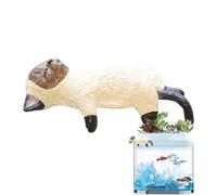 Tiny Cat Statues Set - Decorative Mini Figurines for Home Office | Realistic Resin Material with Fine Detailing, Cute Collectibles for Shelf Display Tabletop and Creative Decor 1.57x0.59x0.91 in