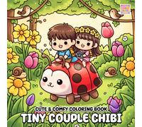 Tiny Couple Chibi Coloring Book: Adorable Mini Couples, Sweet Everyday Moments, and Cute Chibi Love Scenes
