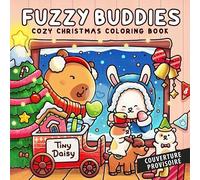 Tiny Daisy - Fuzzy Xmas: Fuzzy buddies coloring book