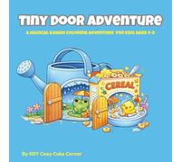 Tiny Door Adventure Coloring Book for Kids Ages 4-8: Magical Hidden Doors in Everyday Objects | Cute Animals, Big Easy Designs, Single-Sided Pages for Boys and Girls