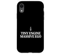 Tiny Engine Massive Ego Passionné de Voitures compactes Coque pour iPhone XR