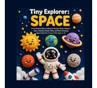Tiny Explorers: Space: A Fun Picture Book to Discover the Sun, Moon, Planets, Stars, Galaxies, Black Holes, and More Amazing Space Facts for Curious Kids Ages 3-10