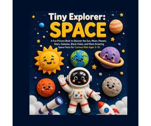Tiny Explorers: Space: A Fun Picture Book to Discover the Sun, Moon, Planets, Stars, Galaxies, Black Holes, and More Amazing Space Facts for Curious Kids Ages 3-10