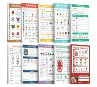 Tiny Expressions Lot de 10 blocs-notes de jeu pour enfants - 40 pages chacun pour un jeu de rôle imaginatif