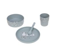 Tiny Farmer Coffret Repas Enfant Mouton & Oie Bleu De Lässig