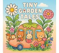 Tiny Garden Tales: A Whimsical Coloring Book of Fantasy Gardens and Cozy Critters: Escape into 40 delightful scenes of miniature nature, charming animals, and peaceful garden magic
