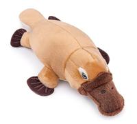 Tiny Heart 14in Peluche ornithorynque Imitation,Peluche réaliste ornithorynque et Douce,Collection d'animaux Sauvages Mignons, idéale pour la décoration la Maison, Compagnon Jeu pour Enfants- Marron