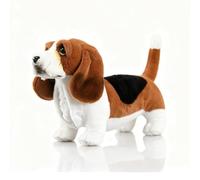 Tiny Heart Jouet en Peluche Bajito 11.4in, Jouet en Peluche de Bajito Doux série de Simulation, Dog Doux Oreiller poupée pour Enfants et Amoureux de la Faune Marron