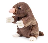 Tiny Heart Jouet en Peluche Taupe - Adorable Rat en Peluche de 8 Pouces Le Cadeau d'anniversaire Mignon Parfait pour Les Enfants - Modèle de Jouet d'animal réaliste, Super Doux et câlin
