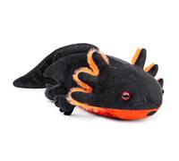 Tiny Heart Peluche Axolotl 84cm/33 Jouet Réaliste - Animal Mignon et Doux pour Enfants, Garçons et Filles - Cadeau Éducatif Interactif Confortable Orange