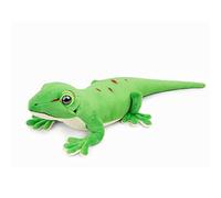 Tiny Heart Peluche Gecko Réaliste - Joli Animal Mignon et Doux - Cadeau pour Enfants - Vert - 21 cm