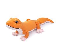 Tiny Heart Peluche Lézard Geckos à Grosse Queue Jouet en Peluche de Lézard réaliste Bel Animal Cadeaux Mignons et Doux Lézard Geckos en Peluche pour Enfants garçons et Filles Jouets orange16