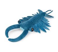 Tiny Heart Simulation de Jouets en Peluche Bleu Anomalocaris, série de Jouets en Peluche Cambrian Animaux Anomalocaris, adaptés à la décoration de la Maison,fête d'habillage d'animaux 21in/53 cm