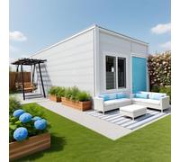 Tiny Home Prefab Home Design moderne Modulaire Pliable Portable Mobile Extensible à Vendre Personnalisable avec Fenêtre Idéal pour les Adultes à Vivre
