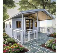 Tiny Homes à vendre, entièrement équipée - Maison modulaire de luxe avec chambre, salle de bain et cuisine pour les vacances ou une utilisation hors réseau
