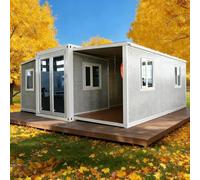 Tiny Homes, maison modulaire préfabriquée, maison portable, salon | Petites maisons à vivre pour adultes avec cuisine et salle de bain - Villa mobile pour maison d'hôtes ou salon hors réseau