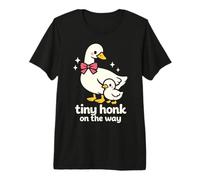 Tiny Honk on The Way oie Mignonne Future Maman T-Shirt Haut de Gamme