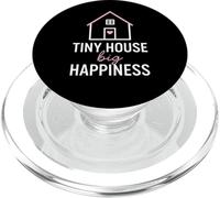 Tiny House Big Happiness Minimal Living Off Grid Design ADU PopSockets PopGrip pour MagSafe