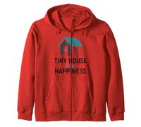 Tiny House Big Happiness Minimal Living Off Grid Design ADU Sweat à Capuche