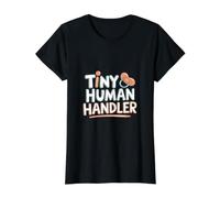 Tiny Human Handler - Nounou fête des mères Grand-mère T-Shirt Graphique avec Valeur