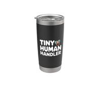 Tiny Human Handler - Nounou, mère, grand-mère Gobelet isotherme en acier inoxydable double paroi